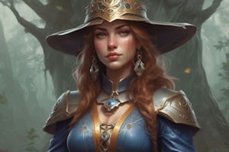 dnd character art and dnd character art