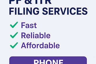 help you with pf withdrawal, kyc update, and itr filing