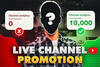 do organic youtube shoutout promotion to increase views and subscribers