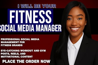 create german gym fitness content reels health and wellness social media posts