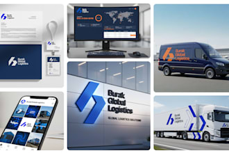 be your art director to design clean, modern brand identity