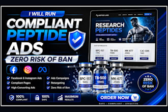peptide ads issues run peptide ads peptide fb ig social media ads campaign setup