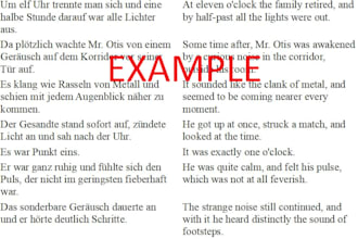 translate text professionally english to german
