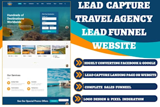 generate travel agency leads airbnb tour vacation rental tourism booking website