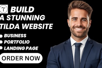 build a professional website on tilda for your business