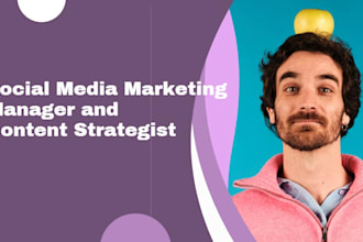 be your social media marketing and content strategist