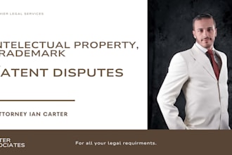 be your intellectual property patents and trademark attorney