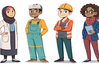 make character designs of your oc
