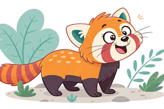draw a cartoon animal for you