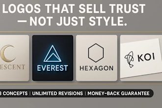 design a timeless logo that builds instant trust and brand recognition