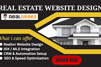 build modern real estate idx, mls wordpress website for realtors and agents