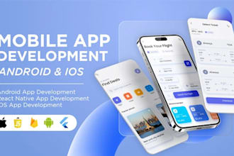 develop react native application, expert in react native