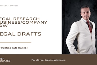 aid in legal research, case studies and company law