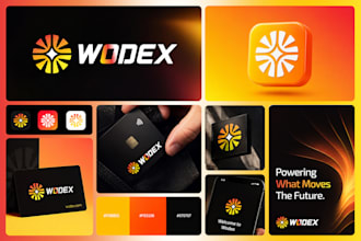 design business logo, branding kit and visual direction for branding