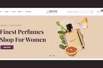 perfume store perfume cologne website perfume shopify store fragrance website