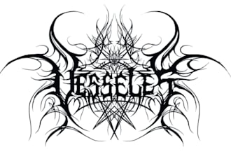 create a professional heavy metal logo design