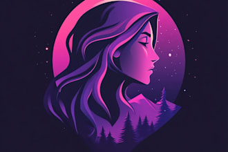 create fantasy game logo and branding