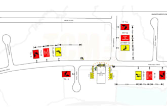 do traffic control plan tcps, tmp for any road condition for dot permit