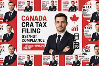 deliver precise canada cra tax filing german tax and gst hst compliance services