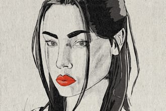 create stylized portraits for