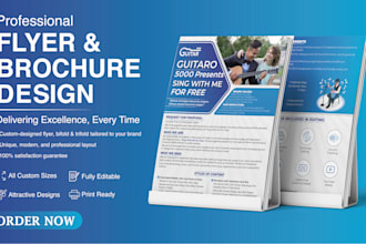 professional business flyer, stunning marketing flyer design