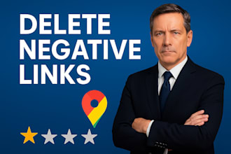 report to remove negative links defamatory posts on google maps and yelp by dmca