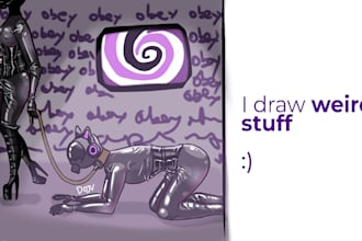 draw any weird stuff