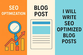 craft SEO optimized blog articles