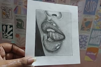portrait from photo or imagination