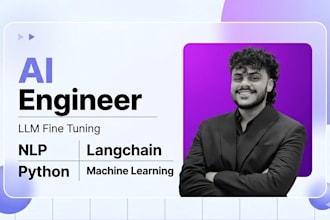 be your expert ai engineer