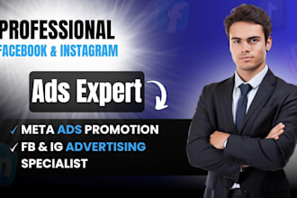 facebook instagram ads expert meta ads promotion advertising specialist