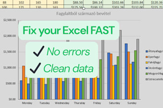 fix your excel problems, formulas, and spreadsheets