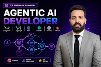 agentic ai developer, langchain, langgraph, rag pipelines