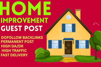 publish home improvement guest post on pure home blogs