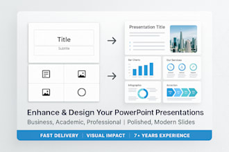 professionally enhance and design your powerpoint presentations