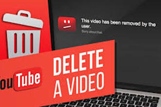 permanently delete negative youtube channels and remove harmful videos, badlinks