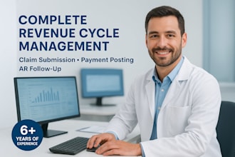 do all work charge entry, vob, payment posting, and follow up