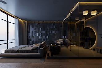 luxury interior design and 3d rendering for modern homes