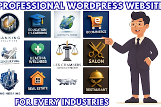 create a fast, secure, and high converting wordpress website design