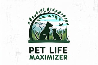 design a professional animal and pet logo for your brand