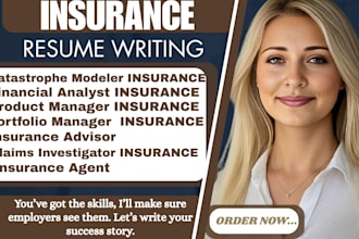 ats insurance resumes for analysts, managers, advisors and investigators