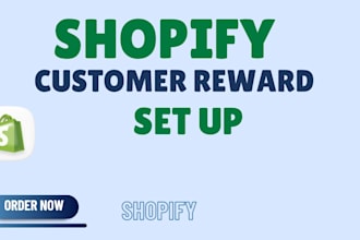 set up shopify loyalty program, shopify reward points, customer retention