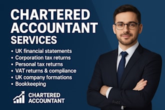 handle UK accounting, vat ,tax services for small businesses