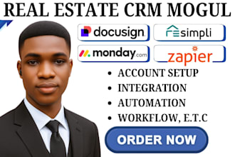implement docusign resimpli monday task creation zapier workflow automation