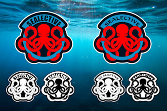 design high quality underwater logo