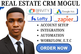 integrate brivity google ads lofty crm zapier lead tagging salesforce automation