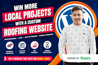 create an SEO optimized roofing website that gets more leads
