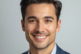 create a professional ai generated profile photo or headshot