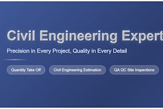 do residential building quantity take off , estimation, boq,  tender qty takeoff