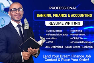 write finance resume banking resume accounting resume marketing resume sales cv